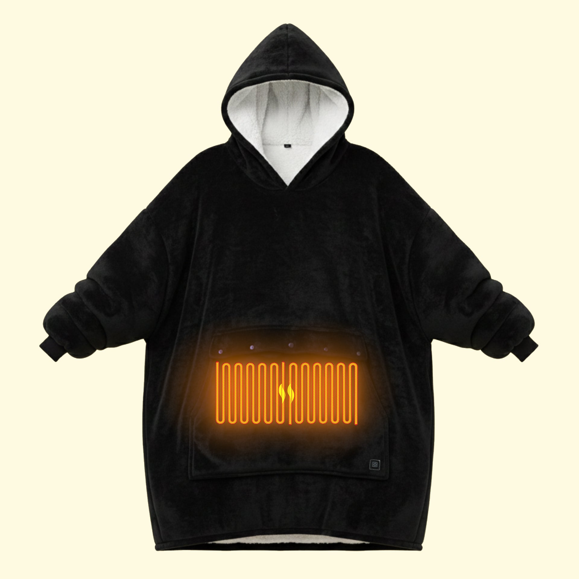 Heated Oversized Indoor Hoodie