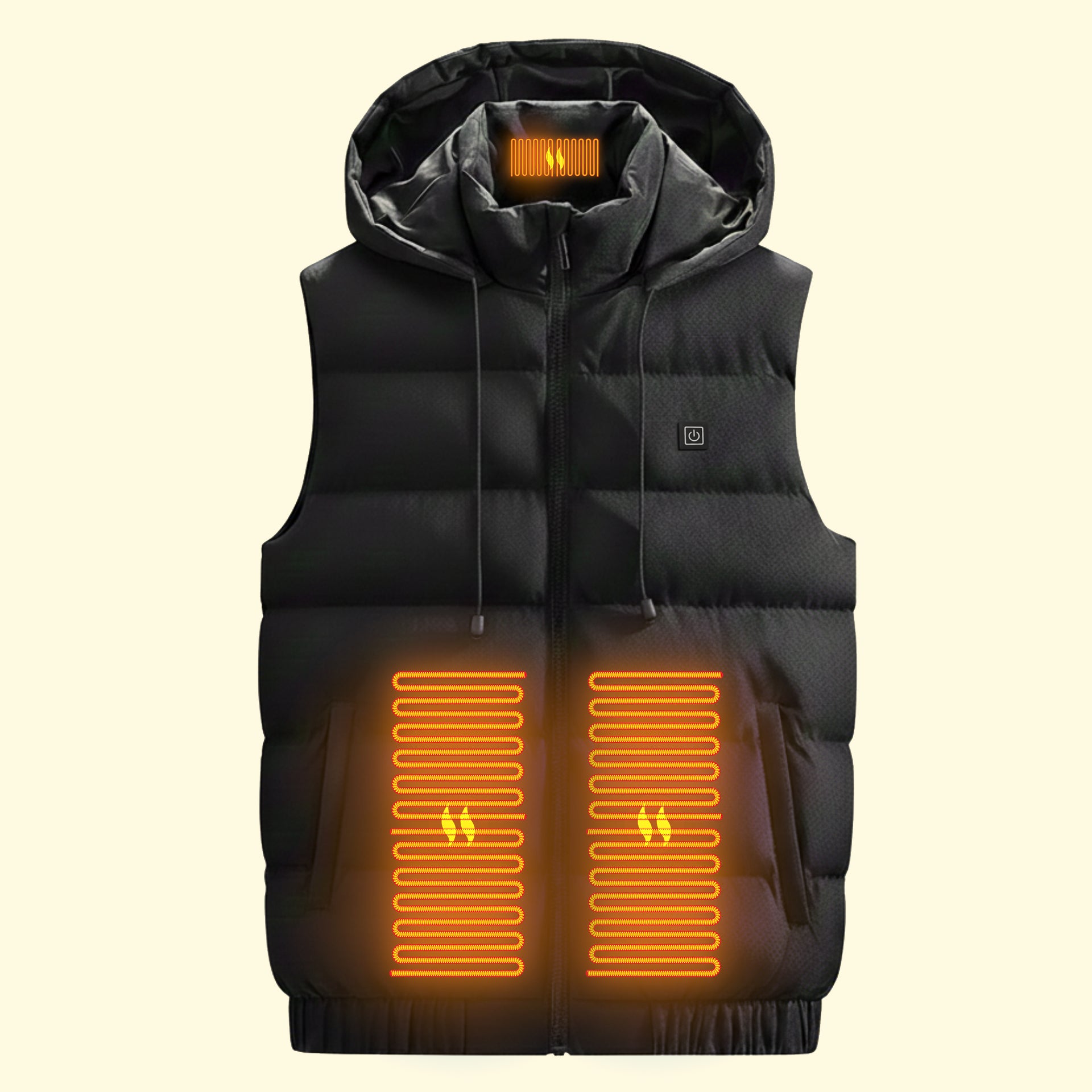 Hooded Heated Vest