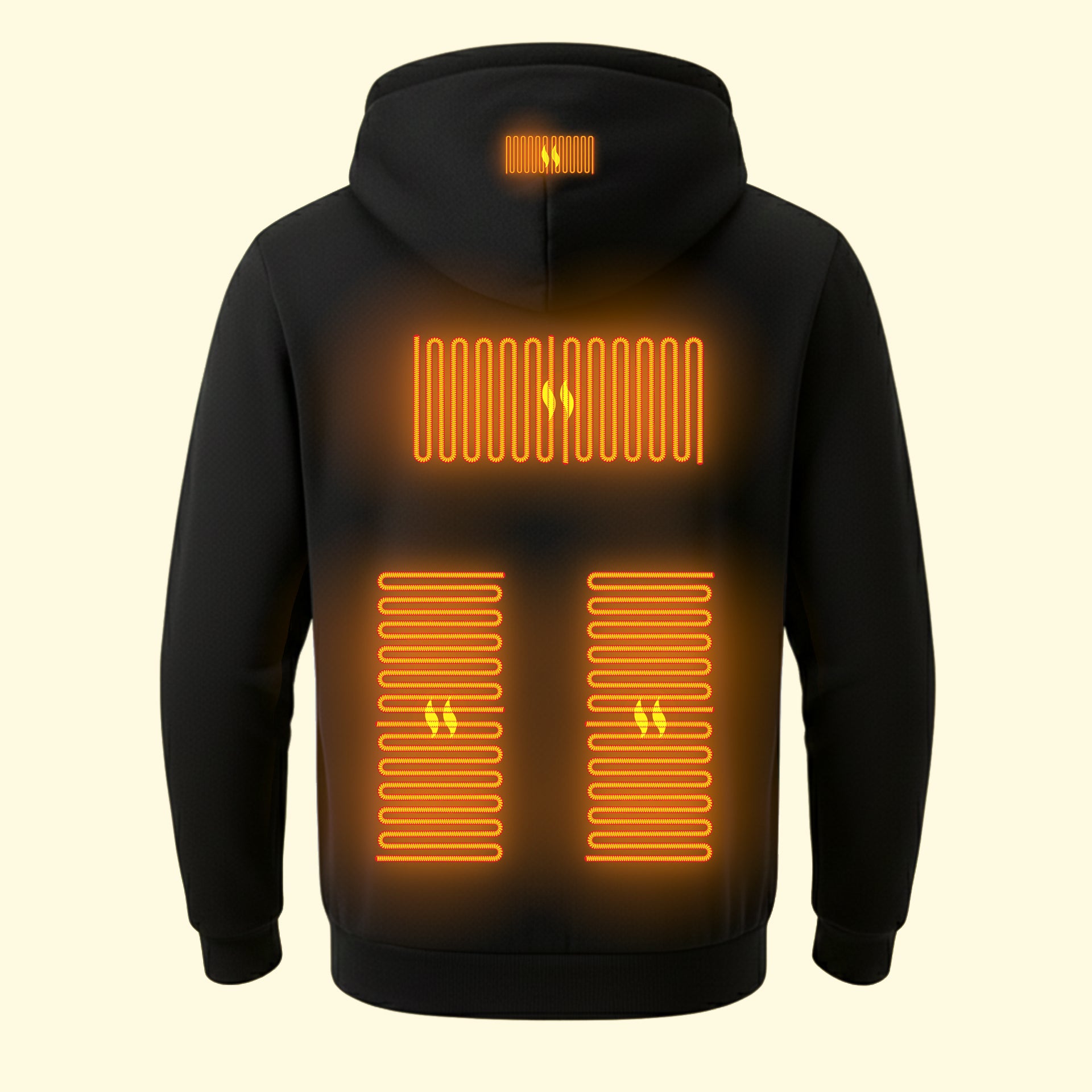 Heated Zip-Up Hoodie