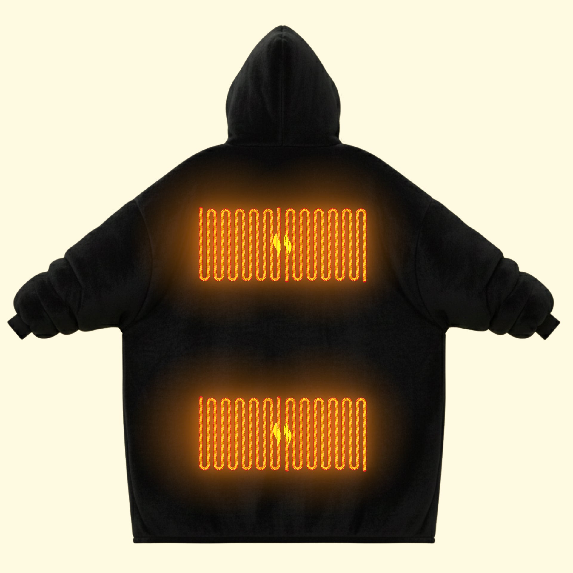 Heated Oversized Indoor Hoodie